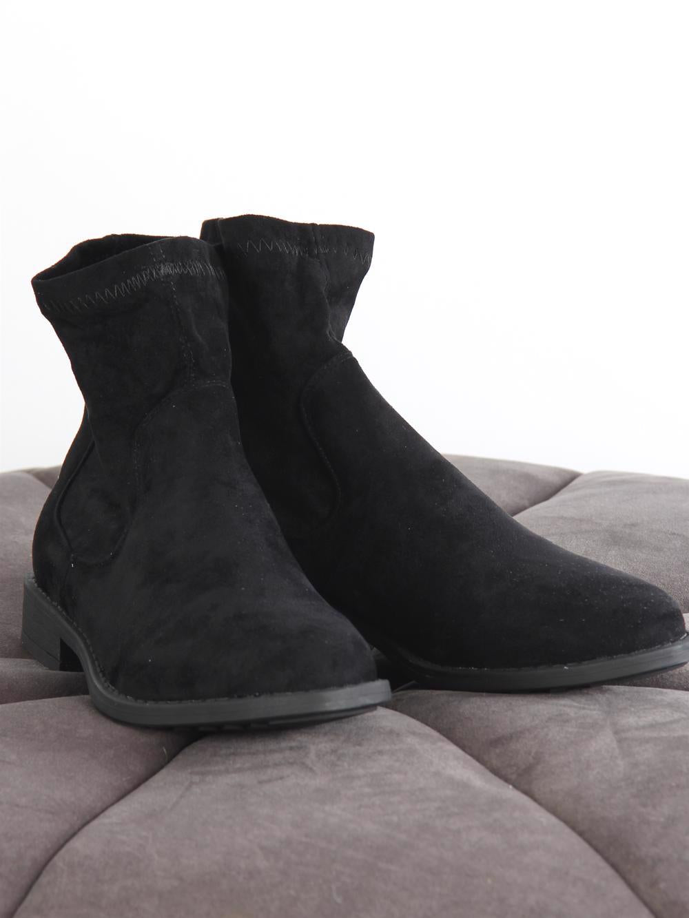 Dica - Sorte kort skaftet støvle